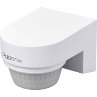 Sygonix SY-6733030 PIR-bewegingsmelder Wand, Oppervlakmontage 240 ° Relais Wit IP65 - thumbnail
