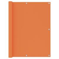 VidaXL Balkonscherm 120x400 cm oxford stof oranje - thumbnail
