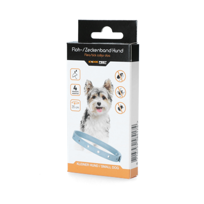 Knock Pest Vlooien/Tekenband Hond 33 cm DE/UK Knock Pest Vlooien/Tekenband Hond 33 cm DE/UK