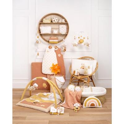 Babynestje - SAUTHON - SUNLIGHT - 0-4 maanden - Katoenen mousseline - Bedrukt patroon