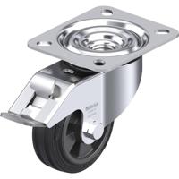 Blickle LE-VPP 80R-FI Zwenkwiel met rem Wieldiameter: 80 mm Draagvermogen (max.): 50 kg 1 stuk(s) - thumbnail