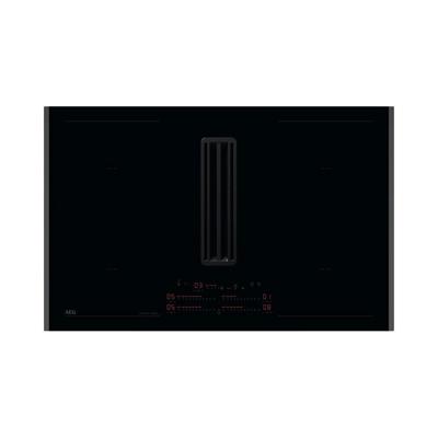 AEG Kookplaat met afzuiging - 6000 ComboHob met Bridge functie, 80 cm NCP84C01FB