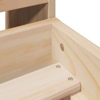 Bedframe zonder matras massief grenenhout 90x190 cm - thumbnail