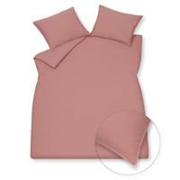 Vandyck Vandyck Dekbedovertrek Washed Cotton ashrose 1-persoons (140x200/220 ) - thumbnail
