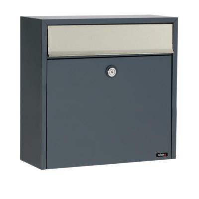 Allux Brievenbus Allux 2500 Antraciet/Inox Klep - 40250065