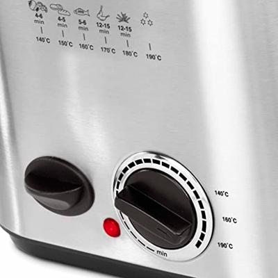 Princess 182611 Frituurpan 1.2 l 840 W 6 fonduevorkjes RVS (geborsteld) - thumbnail