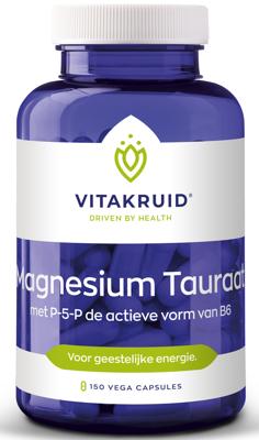 Vitakruid Magnesium Tauraat met Vitamine B6 (P-5-P) 180 Vitakruid Magnesium Tauraat met Vitamine B6 (P-5-P) 180