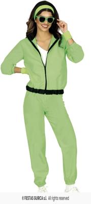 Neon Groene Tracksuit Dames