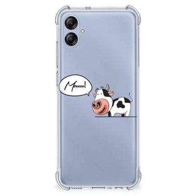 Samsung Galaxy A04e Stevig | Bumper Hoesje | Cow