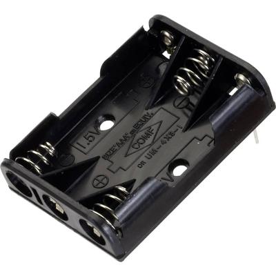 TRU COMPONENTS BH 431-1P Batterijhouder Aantal cellen: 3 AAA (potlood) Contactpolen