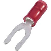 TE Connectivity 34080 Vorkkabelschoen 0.206 mm² 1.605 mm² Schachtdiameter=3.51 mm Deels geïsoleerd Rood 1 stuk(s) - thumbnail