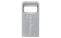 Kingston DataTraveler® Micro USB-stick Retail 64 GB Zilver DTMC3G2/64GB USB-A 3.2 Gen 1 - thumbnail
