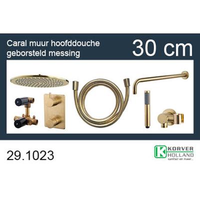 Wiesbaden One-Pack Inbouwthermostaatset - Rond - Type 404 GM- 30cm