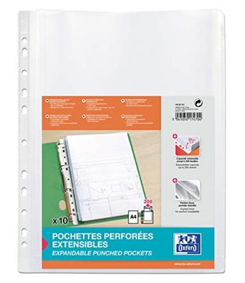 Oxford harmonica showtas, A4, uit PP, pak van 10 stuks