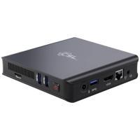 Mini PC CSL Narrow Box Ultra HD Compact v5 Windows 11 Home ventilatorloos, Intel Celeron N5100 4x2800MHz, 128 GB eMMC + 512 GB M.2 SSD, 4 GB DDR4-RAM, Intel UHD graphics, dual WLAN, HDMI 2, USB 3.1, - thumbnail