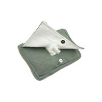 Meyco billendoekjesbox Knit basic forest green - thumbnail