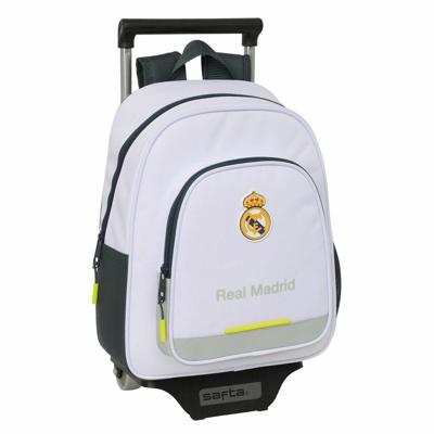 Schoolrugzak Real Madrid C.F. Wit 28 x 34 x 10 cm