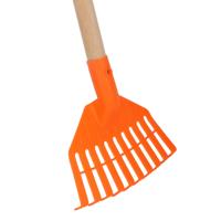 Gazonhark mini voor kinderen kunststof 75 cm steel Talen Tools - Talentools - thumbnail