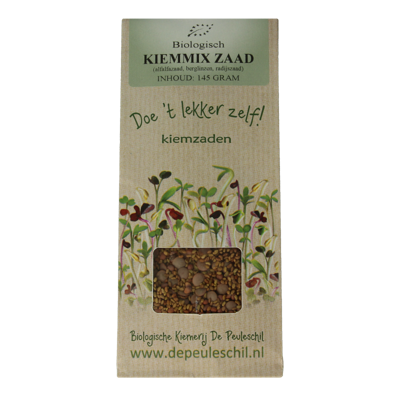 Peuleschil Kiemmixzaad bio 145 Gram