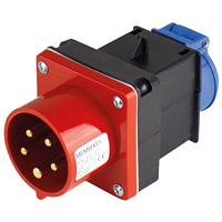 AS Schwabe 60495 60495 CEE-adapter 16 A 400 V 1 stuk(s) - thumbnail