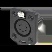 Neutrik Neutrik XLR 5P Chassis female inbouwplug - thumbnail