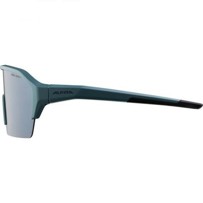 Alpina sport sportbril ram hr q-lite zilv. spiegellens blauw
