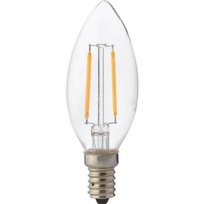 LED Kaarslamp Filament 4W E14 Warm Wit 2700K Energiebesparing