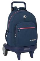 Schoolrugzak met Wielen El Ganso Classic Marineblauw 33 X 45 X 22 cm - thumbnail
