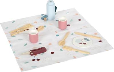 Small Foot - rugzak met houten picknick tasty speelset, 14dlg. Small Foot - rugzak met houten picknick tasty speelset, 14dlg.