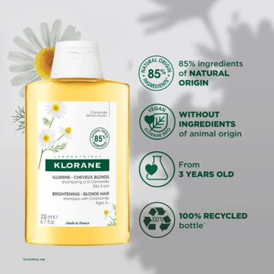 Klorane Shampooing à la Camomille 200ml