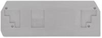 WAGO 283-350 Afsluit- en scheidingsplaat Grijs 50 stuk(s) - thumbnail