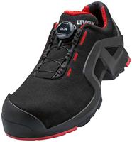 uvex 6567 6567243 Lage veiligheidsschoenen S3 Schoenmaat (EU): 43 Zwart/rood 1 paar - thumbnail