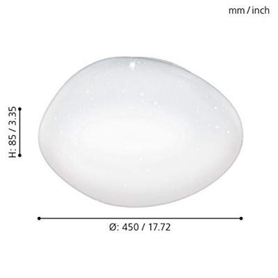 Eglo PlafondlampSileras - 97577