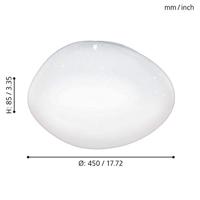 Eglo PlafondlampSileras - 97577 - thumbnail