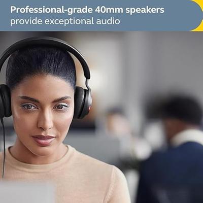 Jabra Jabra Evolve2 40 SE MS Stereo - Headset - On-Ear On Ear headset Kabel Stereo Zwart Computer