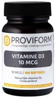 Proviform Vitamine D3 10mcg 100 softgels - thumbnail