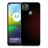 Motorola Moto G9 Power | TPU bumper | Geruit Rood - thumbnail
