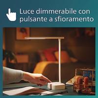 Philips LED Tilpa DSK212 PT 8719514443839 Tafellamp met accu LED 5 W Wit - thumbnail