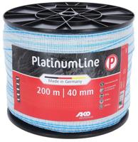AKO platinumline schriklint 40 mm witblauw 200m - thumbnail