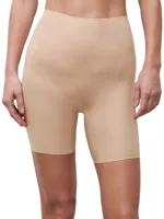 Dames boxershort extra lange pijpjes - naadloos - soft strectch short - Broekje voor onder jurk - Biker short - thumbnail