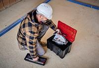 Einhell E-Case M 4540021 Transportkoffer Polypropyleen Rood, Zwart (l x b x h) 442 x 330 x 290 mm - thumbnail