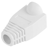 LANBERG Beschermhoes RJ45-stekker (Pack 100 UDS) wit - thumbnail