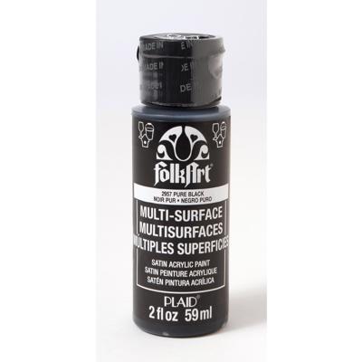 FolkArt • multi-surface pure black 59ml