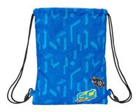 Rugtas met Koordjes Hot Wheels Let's race Blauw Zwart 26 x 34 x 1 cm - thumbnail