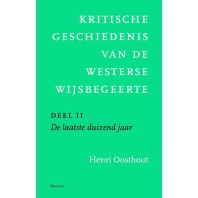 Kritische geschiedenis van de westerse wijsbegeerte (Paperback)