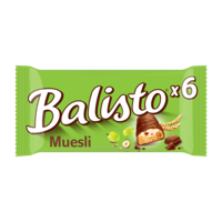 Balisto Muesli chocolade biscuit reep 6pack bij Jumbo - thumbnail