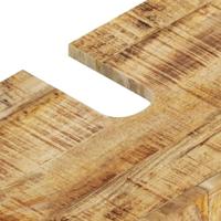 4-delige Badkamermeubelset massief mangohout - thumbnail