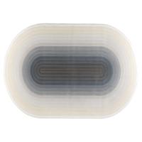 Zuiver Ovaal Vloerkleed 'Olympic' 160 x 230cm, kleur Blauw - thumbnail