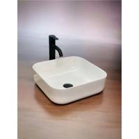 Waskom Casajoy Blanco Vierkant 38 cm Keramiek Wit Casajoy - thumbnail