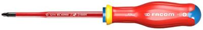 Facom Schroevendraaier Protwist Pz2X125 Geïsoleerd 1000V-Slim - ATD2X125TVE - ATD2X125TVE Facom Schroevendraaier Protwist Pz2X125 Geïsoleerd 1000V-Slim - ATD2X125TVE - ATD2X125TVE